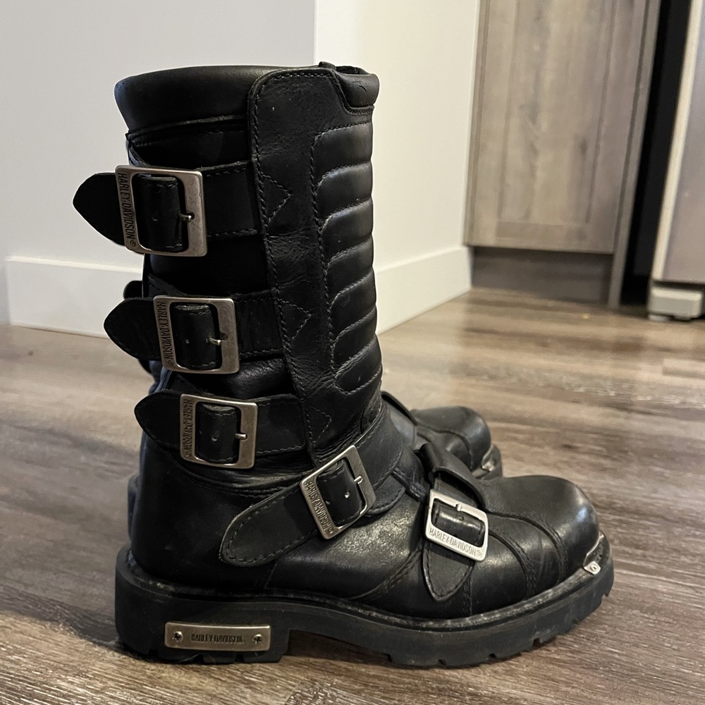 Women’s Harley Davidson Biker Boots, size 9